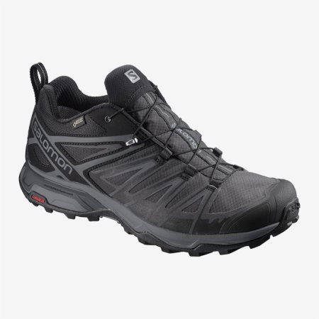 Scarpe Trekking Salomon X ULTRA 3 GTX Uomo Nere IT 4-P89